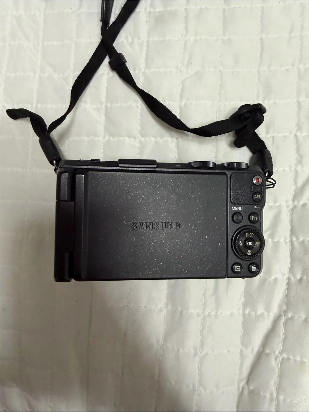 Samsung EX2F Digital Camera WiFi F1.4 AMOLED Flip Screen Tested Works